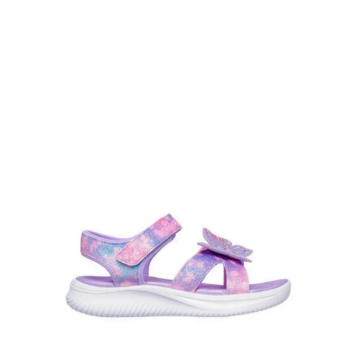 کفش طبیعت‌گردی دخترانه اسکچرز مدل Jumpsters s Lifestyle Sandal - Lavender