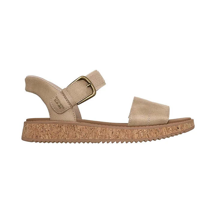 کفش صندل زنانه اسکچرز مدل Slip-Ins: BOBS Sun Vibe - Be Corky