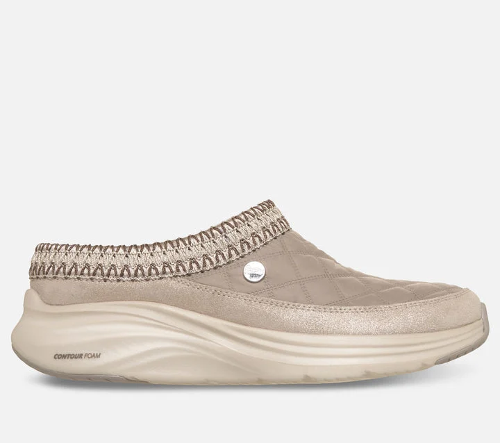 کفش روزمره زنانه اسکچرز مدل Contour Foam - Cozy Fit Cascade