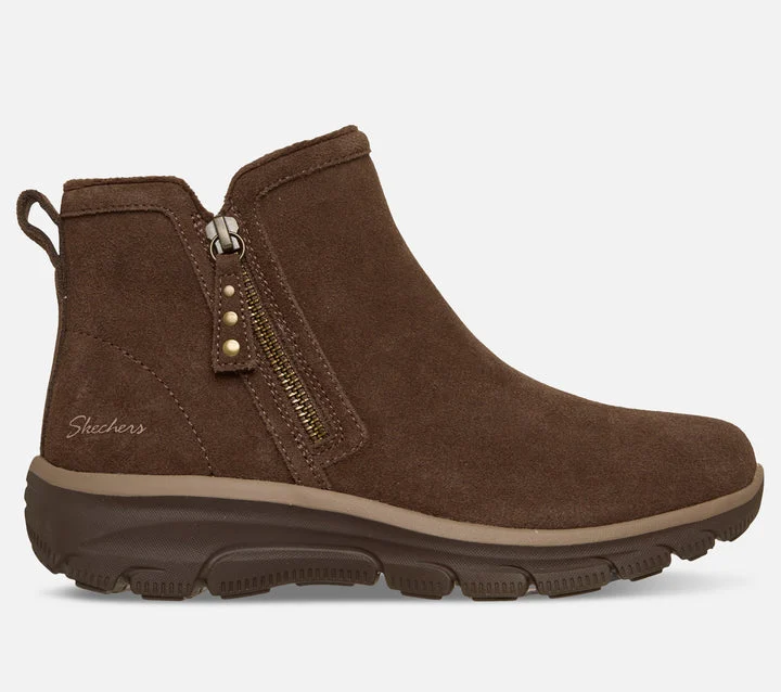 کفش بوت زنانه اسکچرز مدل Relaxed Fit: Easy Going - Urban Zip