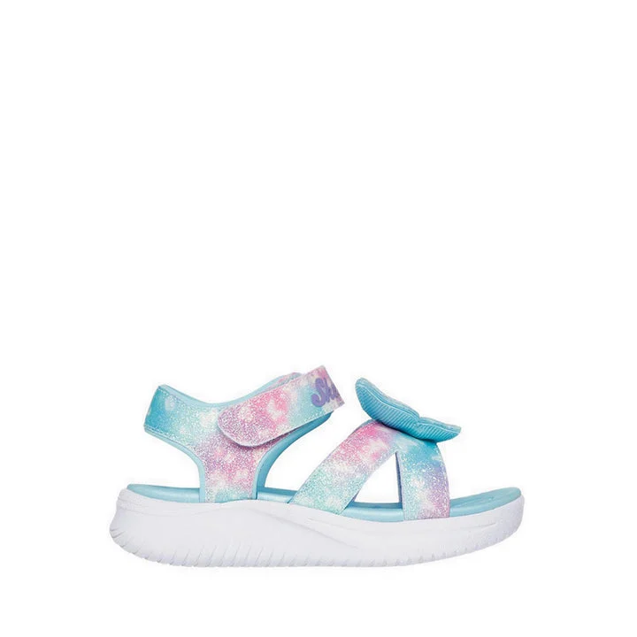 کفش مدرسه بچگانه اسکچرز مدل Jumpsters Sandal s Play School - Aqua