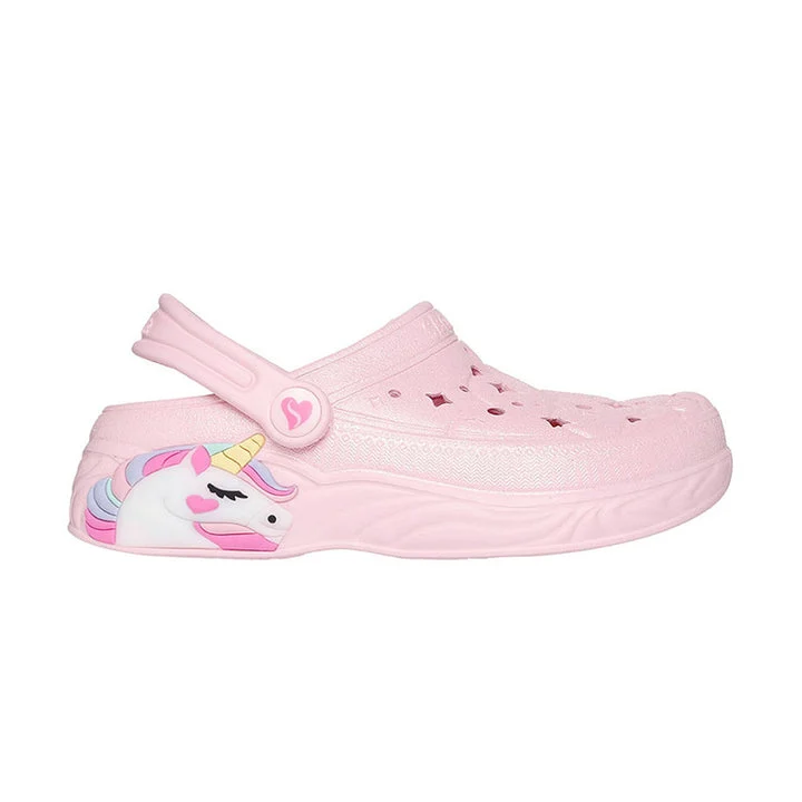 کفش روزمره دخترانه اسکچرز مدل Foamies Unicorn Dreamer - Shimmer Slay