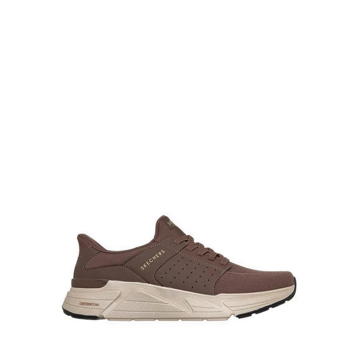 کفش روزمره مردانه اسکچرز مدل Slip-Ins Rovino Lite Sneaker - Chocolate