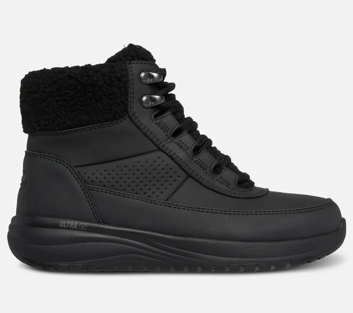 کفش بوت زنانه اسکچرز مدل Relaxed Fit: On-The-GO Stellar - Meadow - Waterproof