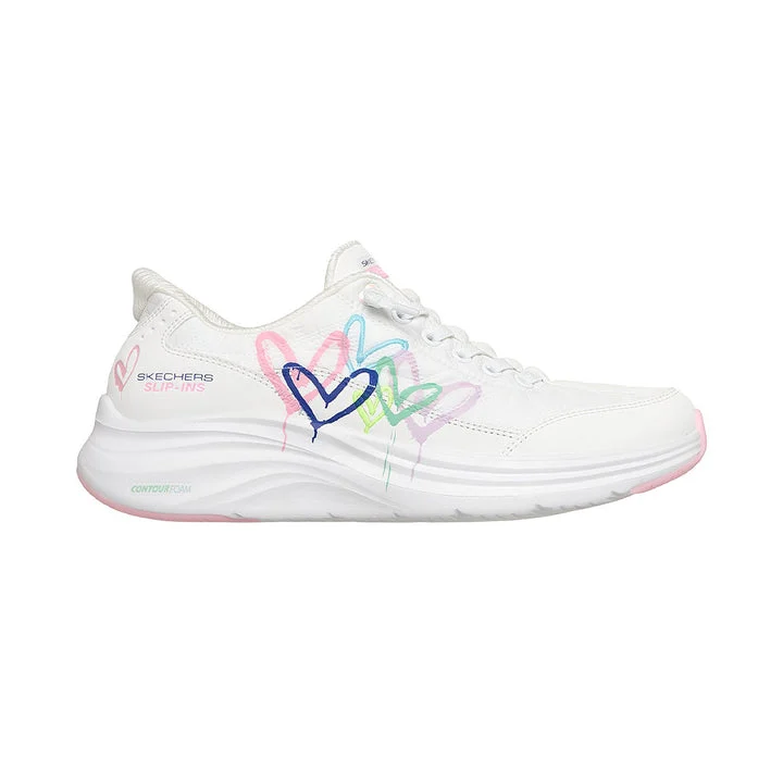 کفش روزمره زنانه اسکچرز مدل Slip-Ins: Sport Contour Foam - Timeless Heart