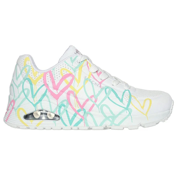 کفش روزمره زنانه اسکچرز مدل JGoldcrown: SKECHERS Street Uno - Changed Love