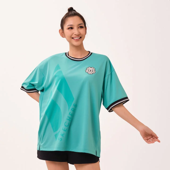 تیشرت زنانه اسکچرز مدل SL126W148