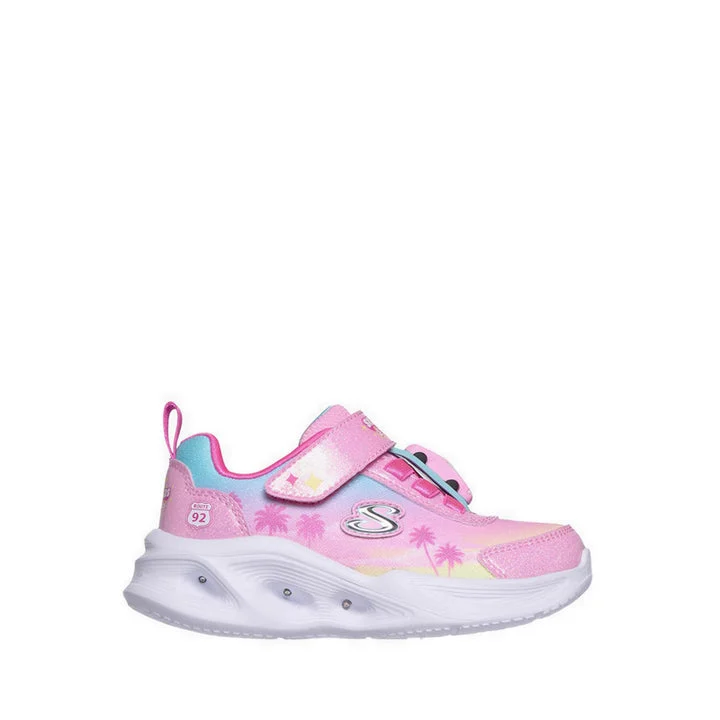 کفش مدرسه دخترانه اسکچرز مدل Skechers Sola Glow s (Play School)