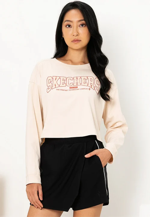 تیشرت زنانه اسکچرز مدل SL325W427