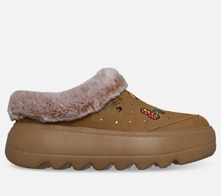 کفش دمپایی زنانه اسکچرز مدل Chillmax - Britto Embroidery