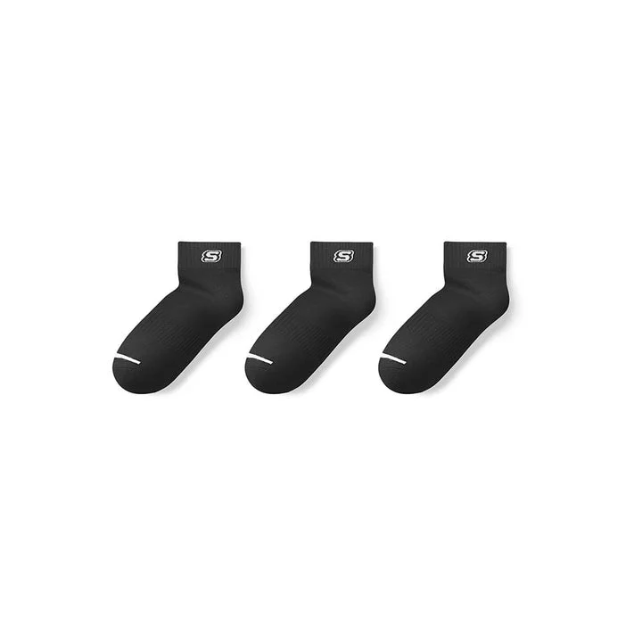 کفش روزمره مردانه اسکچرز مدل Socks - Quarter Socks (3 Pairs)