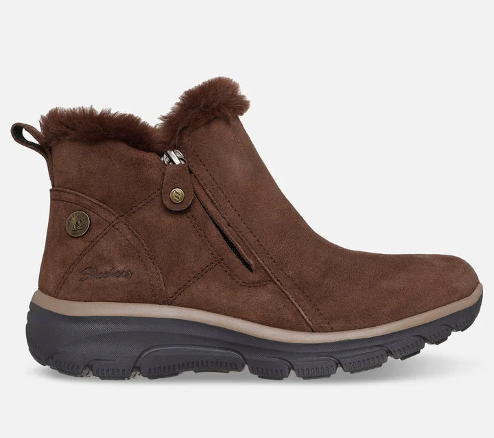 کفش پیاده‌روی زنانه اسکچرز مدل Relaxed Fit: Easy Going - High Zip 2 - Waterproof