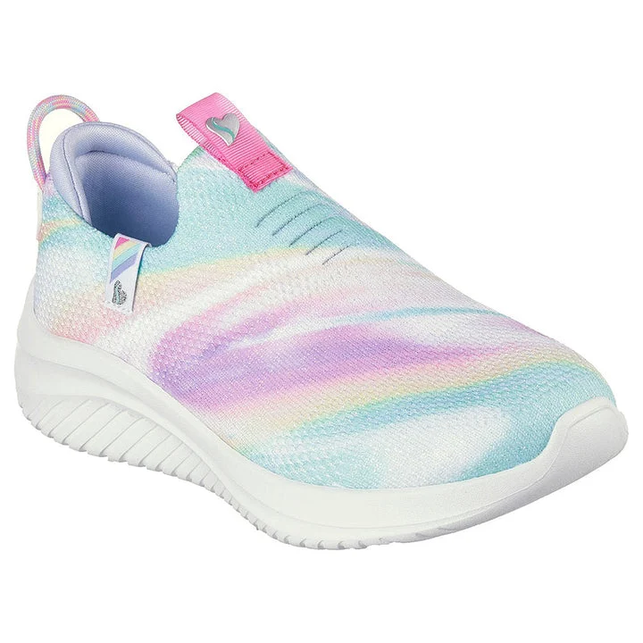 کفش روزمره دخترانه اسکچرز مدل Fantastic Fit: Ultra Flex 3.0 - Color Me Sleek