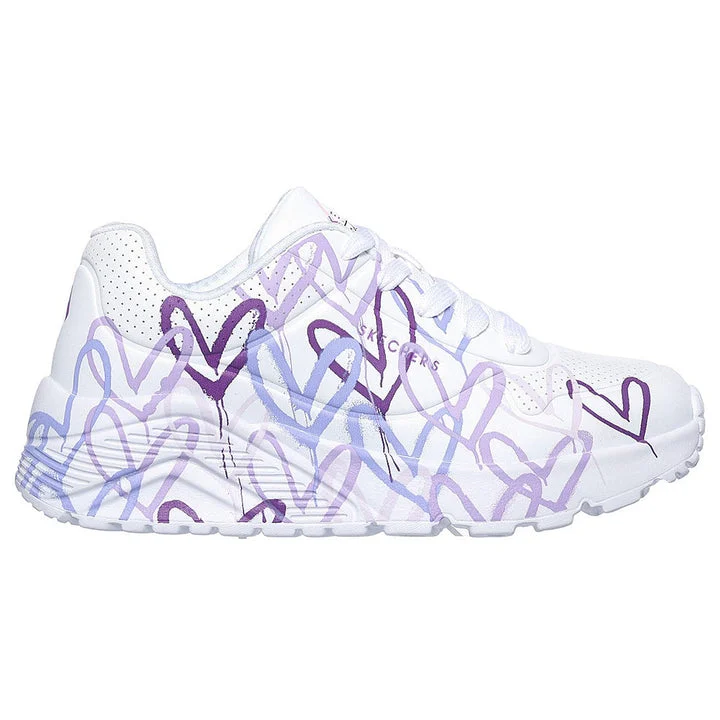 کفش روزمره دخترانه اسکچرز مدل JGoldcrown: SKECHERS Street Uno Lite - Spread the Love