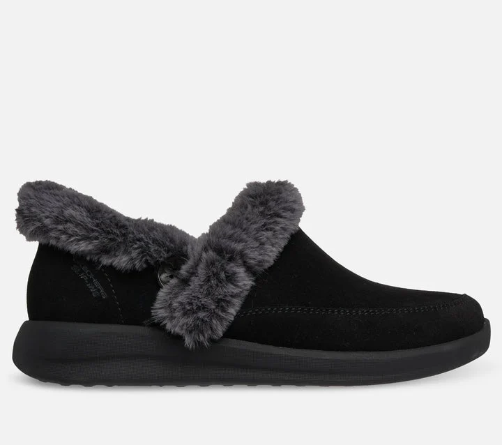 کفش دمپایی زنانه اسکچرز مدل Relaxed Fit: Slip-ins: Cozy Escape – Frosty Bliss