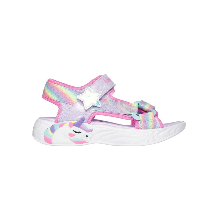 کفش صندل دخترانه اسکچرز مدل Unicorn Dreams - Dreamy Unicorns