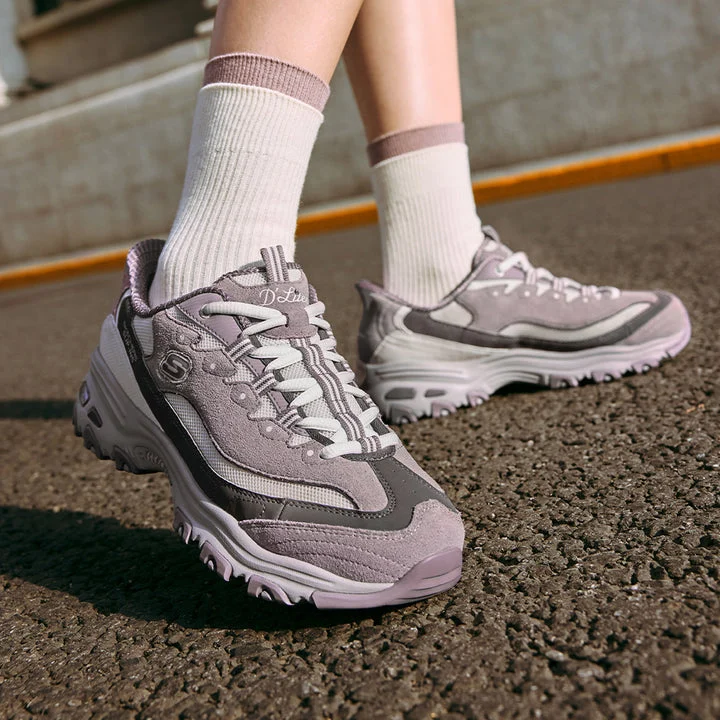 کفش روزمره زنانه اسکچرز مدل Sport D'Lites 1.0 - Vintage Haze