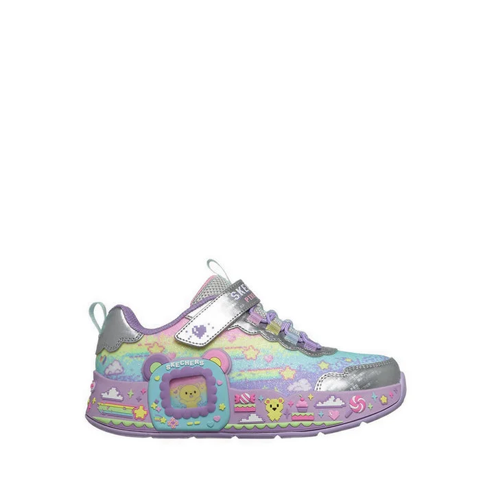 کفش مدرسه عمومی اسکچرز مدل Pixel Kicks s (Grade School / Teen)