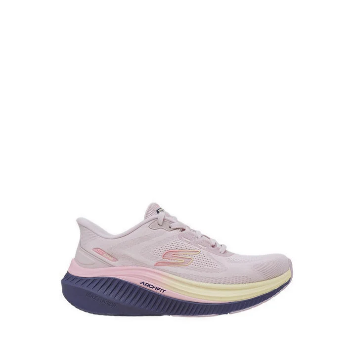 کفش پیاده‌روی زنانه اسکچرز مدل Slip-Ins Go Walk Max Cushioning Arch Fit - Mauve