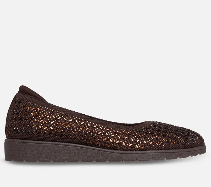 کفش روزمره زنانه اسکچرز مدل Cleo Flex Wedge - Nova Glam