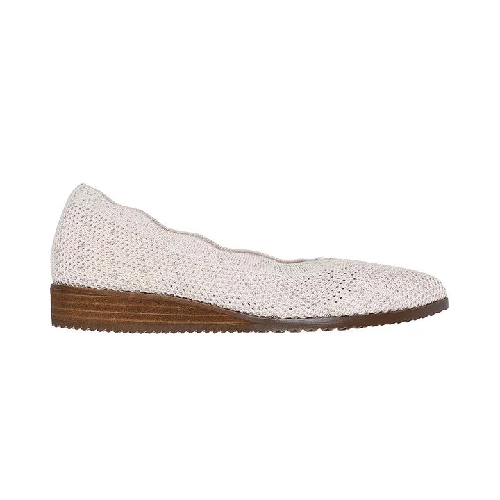 کفش روزمره زنانه اسکچرز مدل Modern Comfort Cleo Sawdust - Real Living