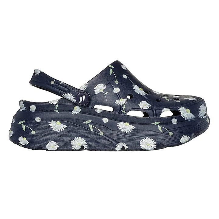 کفش روزمره زنانه اسکچرز مدل Max Cushioning Foamies - Daisies
