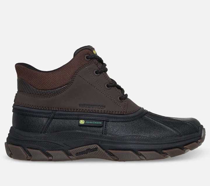 کفش بوت مردانه اسکچرز مدل John Deere: Relaxed Fit: Slip-ins: Respected - Swamper - Waterproof