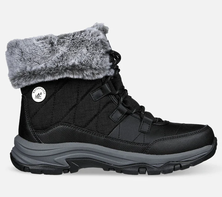 کفش بوت زنانه اسکچرز مدل Relaxed Fit: Trego - Winter Feelings - Waterproof