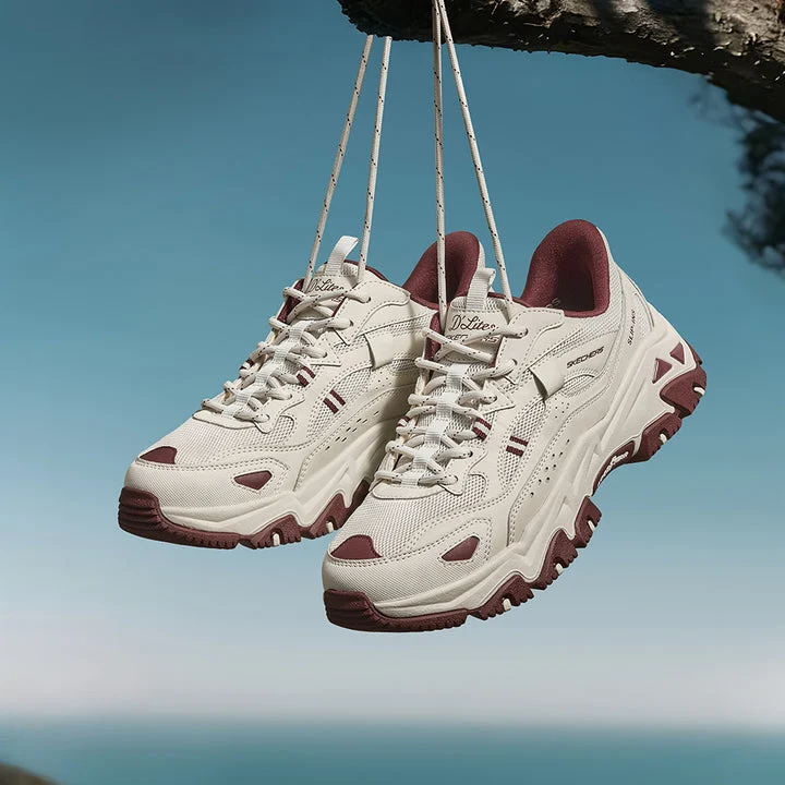 کفش طبیعت‌گردی زنانه اسکچرز مدل Outdoor D'Lites Hiker - Mad River Glen