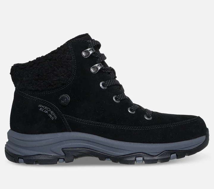کفش بوت زنانه اسکچرز مدل Relaxed Fit: Slip-ins: Trego - Snow Breeze - Waterproof