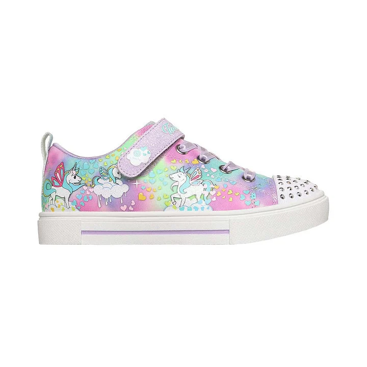 کفش روزمره دخترانه اسکچرز مدل Twinkle Toes Twinkle Sparks - Unicorn Wonderland