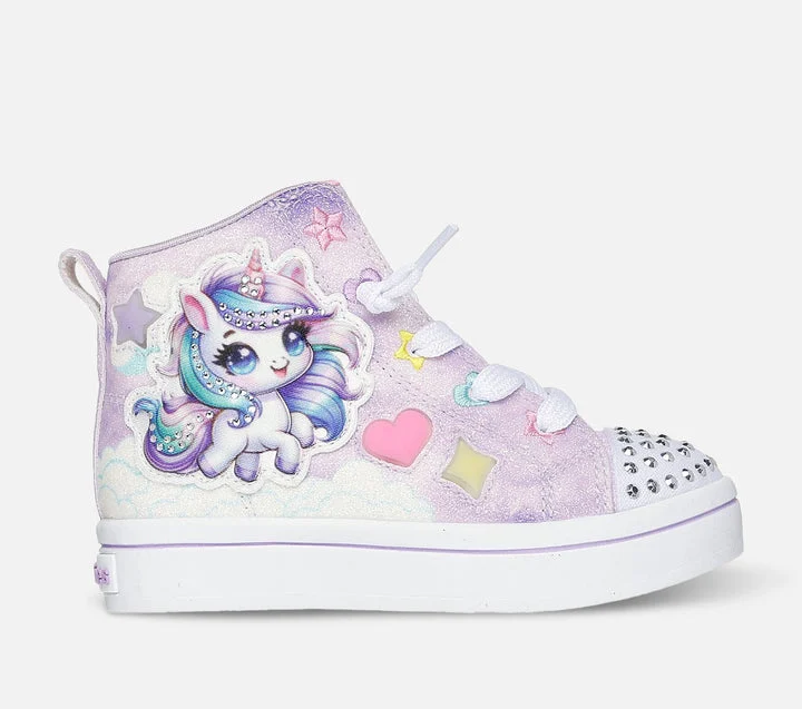 کفش روزمره دخترانه اسکچرز مدل Twinkle Toes: Twi-Lites 2.0 - Unicorn Glam