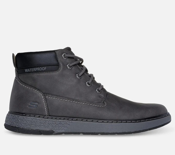 کفش بوت مردانه اسکچرز مدل Relaxed Fit: Garlan - Deno - Waterproof