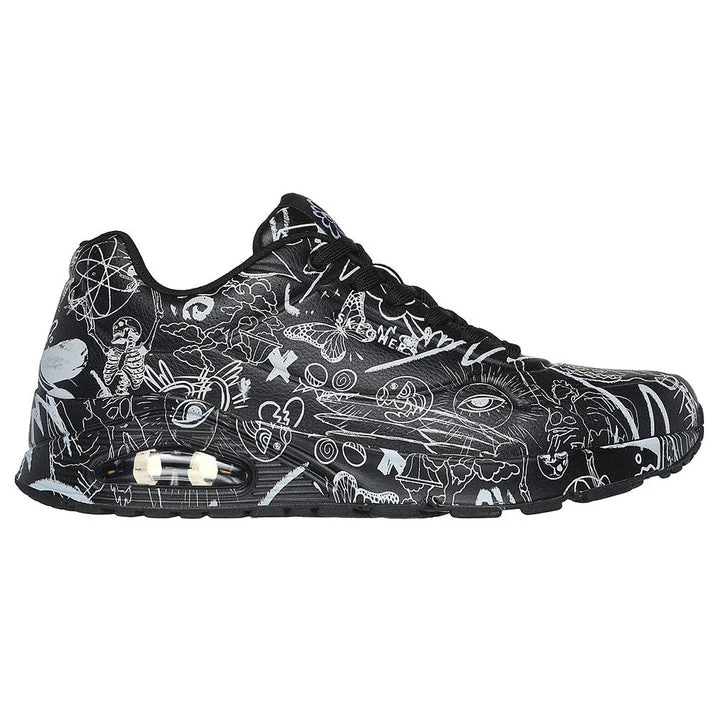 کفش روزمره مردانه اسکچرز مدل Vexx: SKECHERS Street Uno - Process Sketch