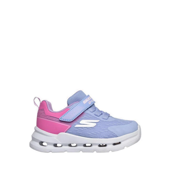 کفش مدرسه دخترانه اسکچرز مدل Glide-Step Lights s (Play School) - Lavender