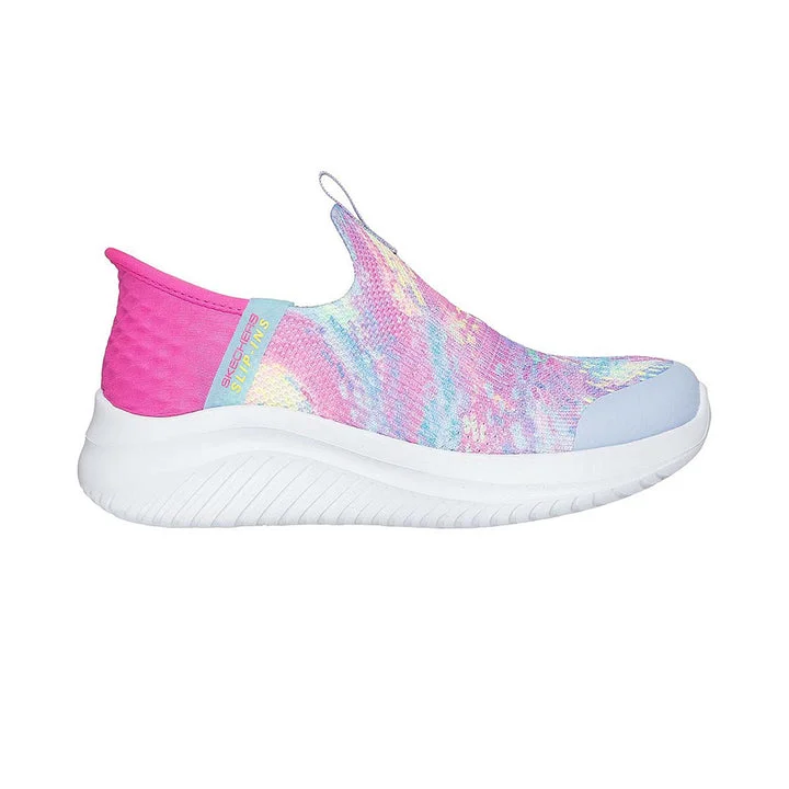 کفش روزمره دخترانه اسکچرز مدل Slip-ins: Ultra Flex 3.0 - Kaleidoscope Karma
