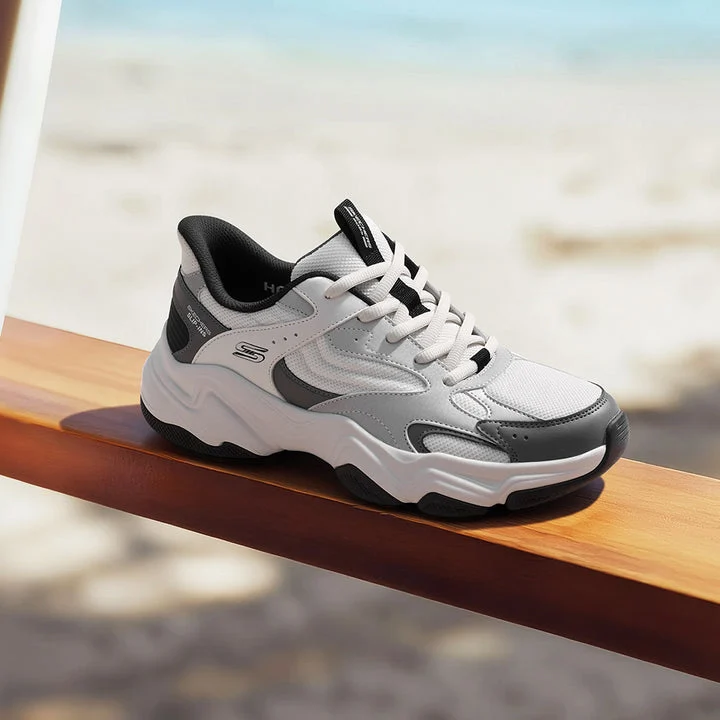 کفش روزمره مردانه اسکچرز مدل BOBS Sport Diego - Hybrid Shield
