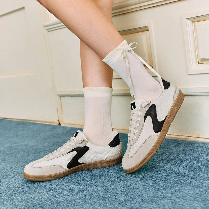 کفش روزمره زنانه اسکچرز مدل Court Classics Hotshot - Soft Luxe
