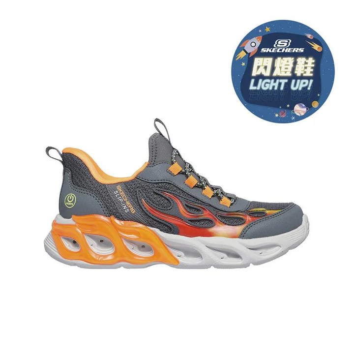 کفش چراغ‌دار پسرانه اسکچرز مدل SLIP-INS: THERMO-FLASH 2.0