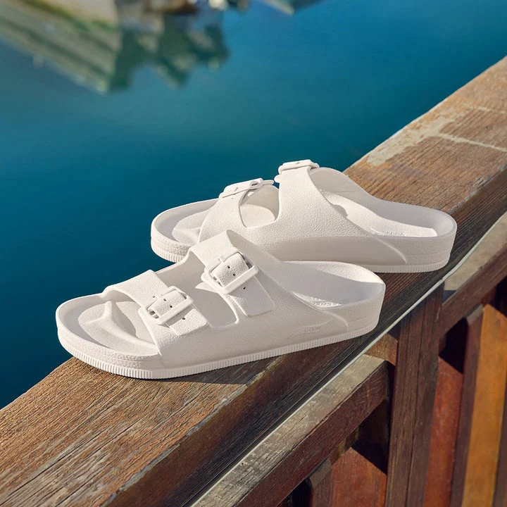 کفش صندل مردانه اسکچرز مدل Foamies Arch Fit Cali Surf - Charming
