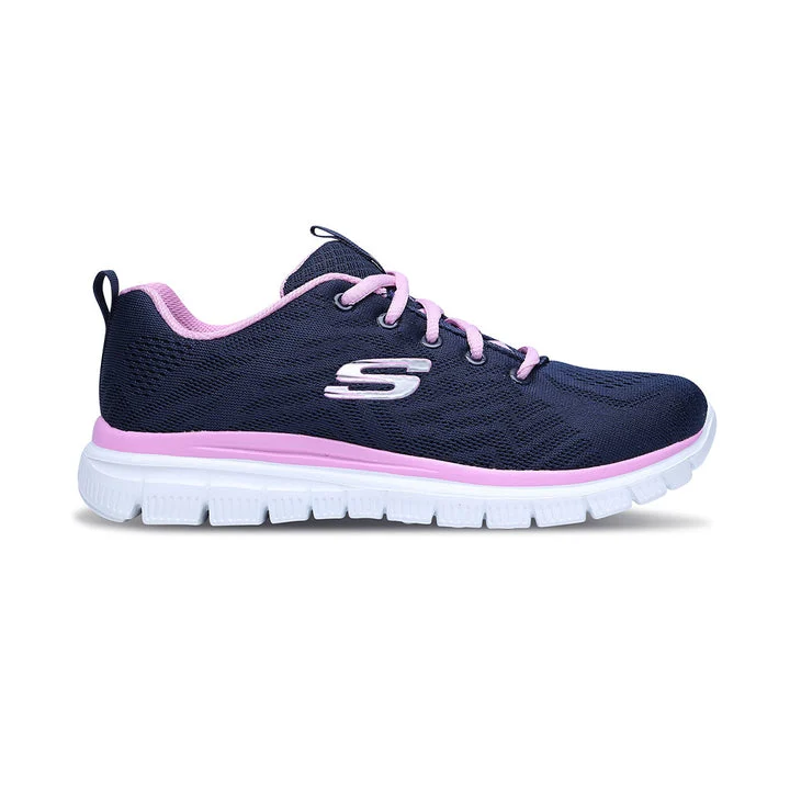 کفش روزمره زنانه اسکچرز مدل Sport Graceful - Get Connected