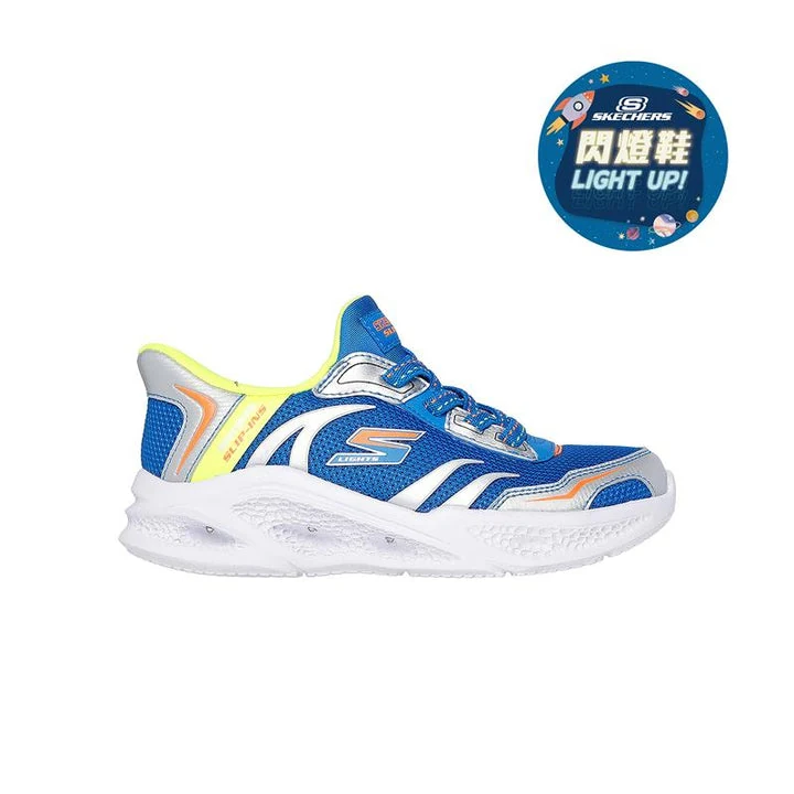 کفش چراغ‌دار پسرانه اسکچرز مدل SLIP-INS: SKECHERS METEOR-LIGHTS