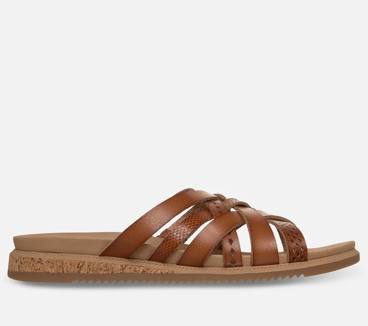 کفش روزمره زنانه اسکچرز مدل BOBS Desert Kiss Low – Sunny Strolls