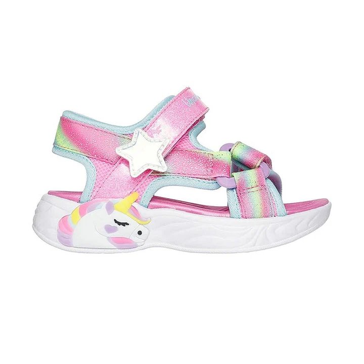 کفش صندل دخترانه اسکچرز مدل Unicorn Dreams Dreamy Unicorns - Dreamy Unicorns