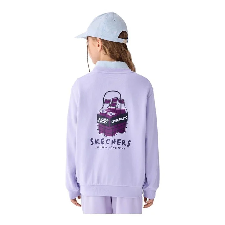 سویشرت بچگانه اسکچرز مدل L325K010
