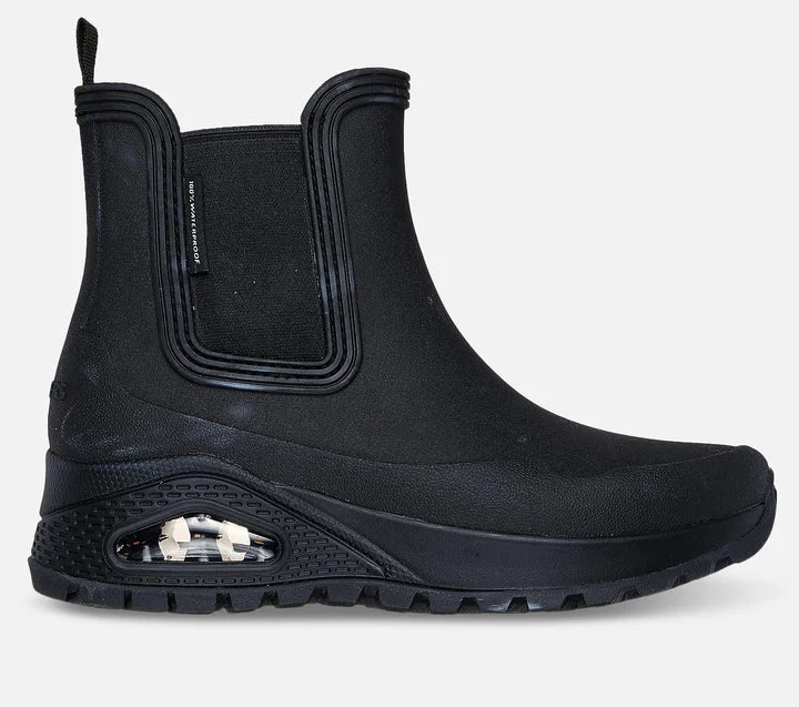کفش بوت زنانه اسکچرز مدل Uno Rugged - Dancing N The Rain - Waterproof