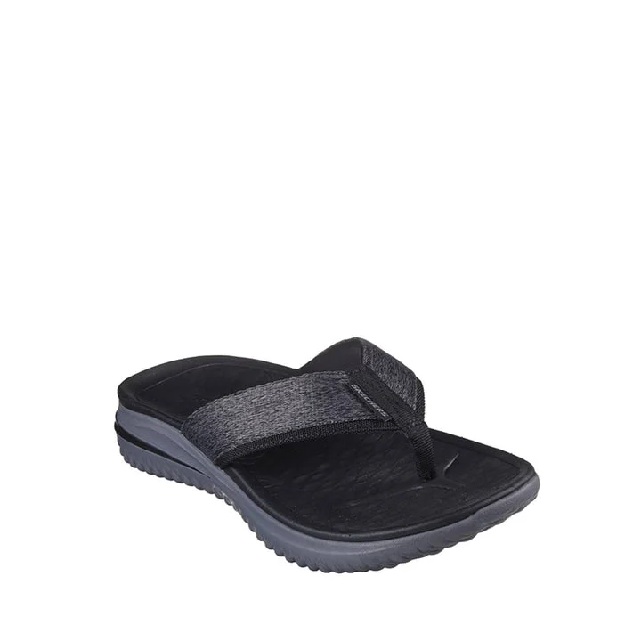 کفش روزمره مردانه اسکچرز مدل Delson 3.0 Sd Sandal - Charcoal