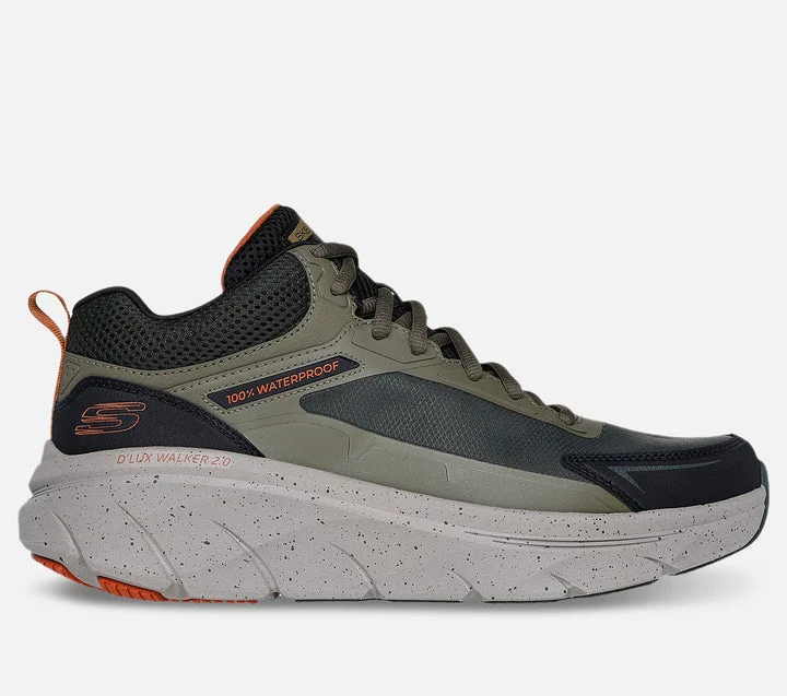 کفش روزمره مردانه اسکچرز مدل Relaxed Fit: D'Lux Walker 2.0 - Grailo - Waterproof