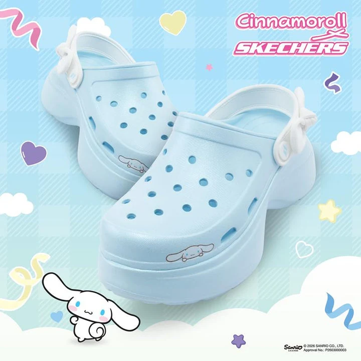 کفش صندل زنانه اسکچرز مدل SANRIO:FOAMIES TAI