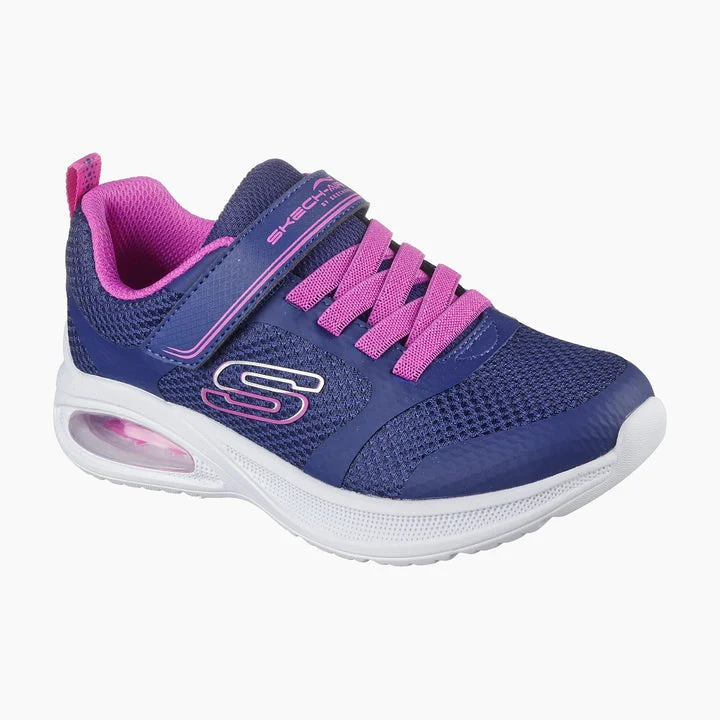 کفش روزمره عمومی اسکچرز مدل ZAPATILLAS MICROSPEC MAX ADVANCE UNSTOPPABLE PACE NIÑA